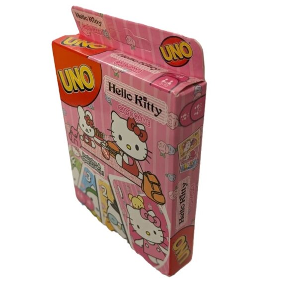 Hello Kitty UNO Card Game Sanrio Edition Family Game - Picture 3 of 3